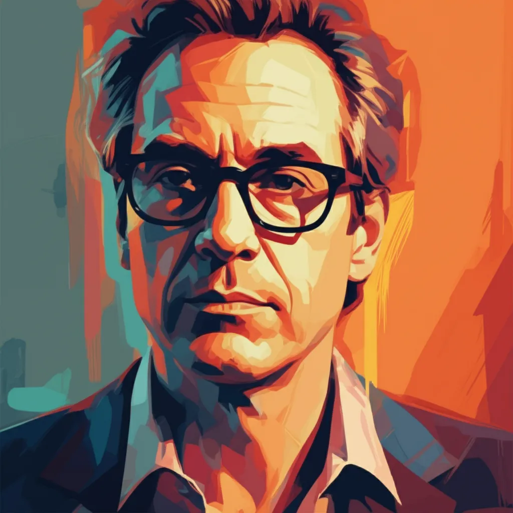 Artistic portrait of Joel Schumacher