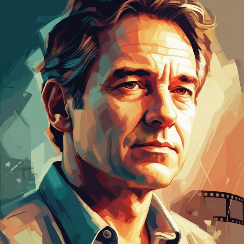 Artistic portrait of Jeff Kanew