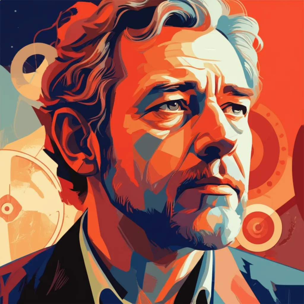 Artistic portrait of Götz Spielmann