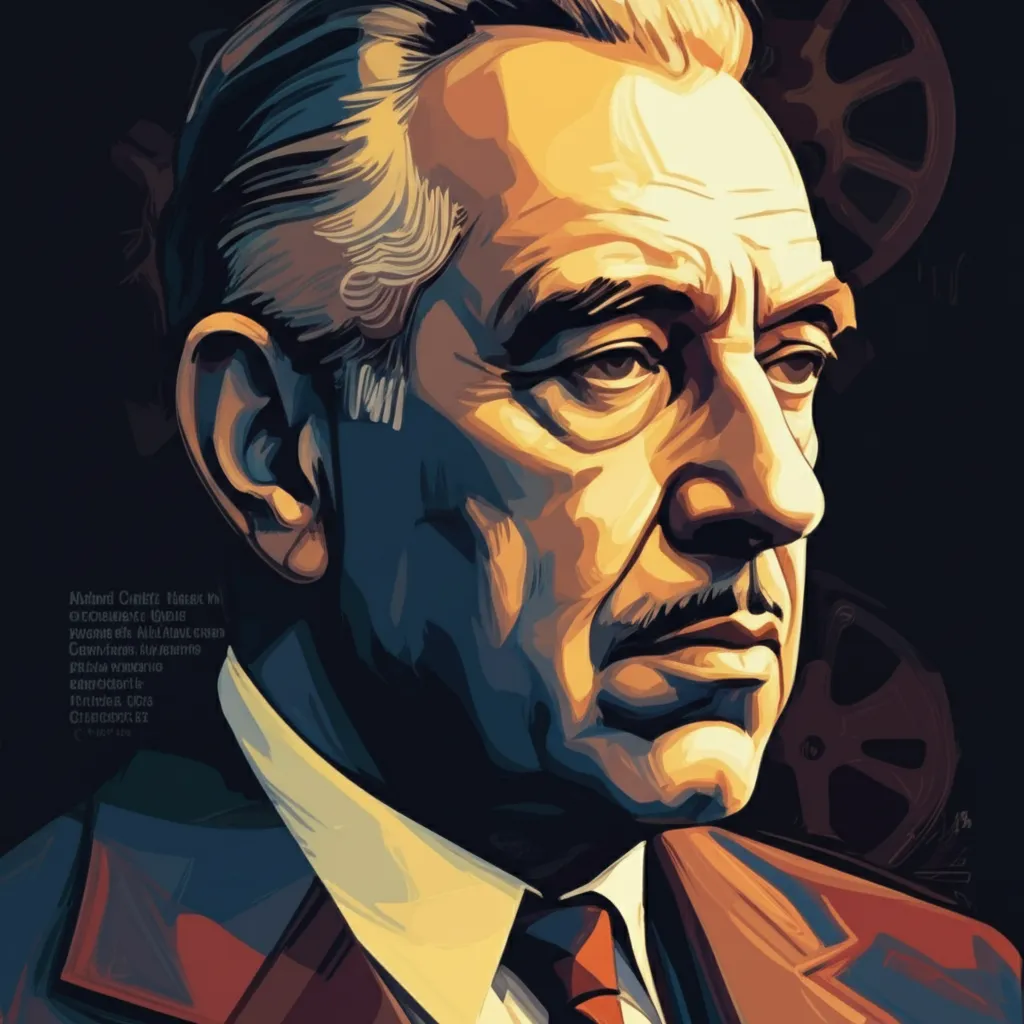 Artistic portrait of Michael Curtiz