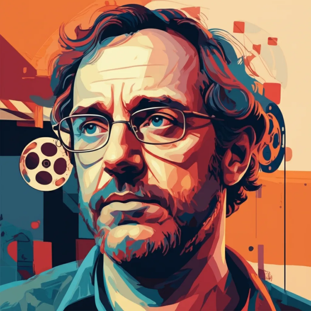 Artistic portrait of Vincent Patar