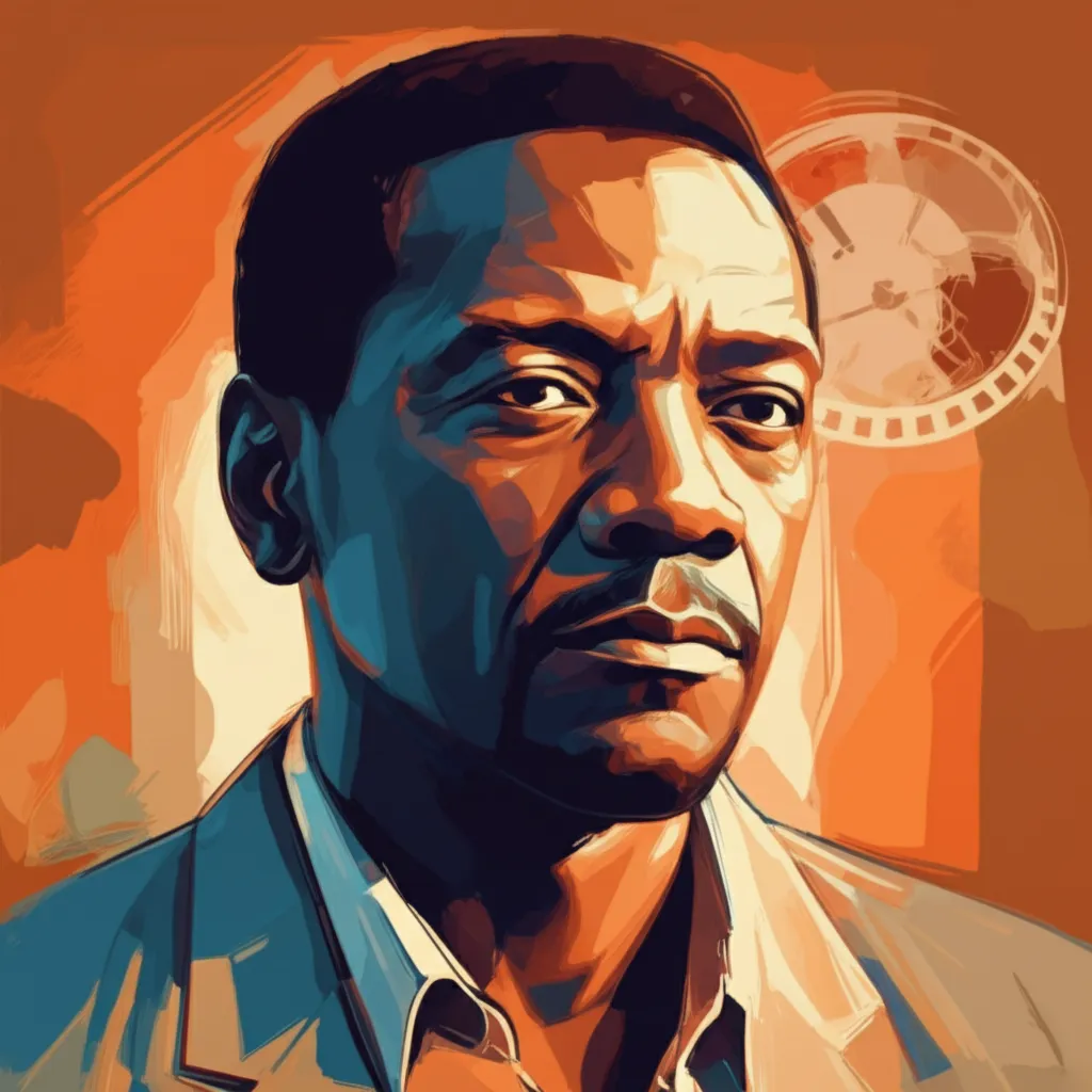 Artistic portrait of Don Cheadle