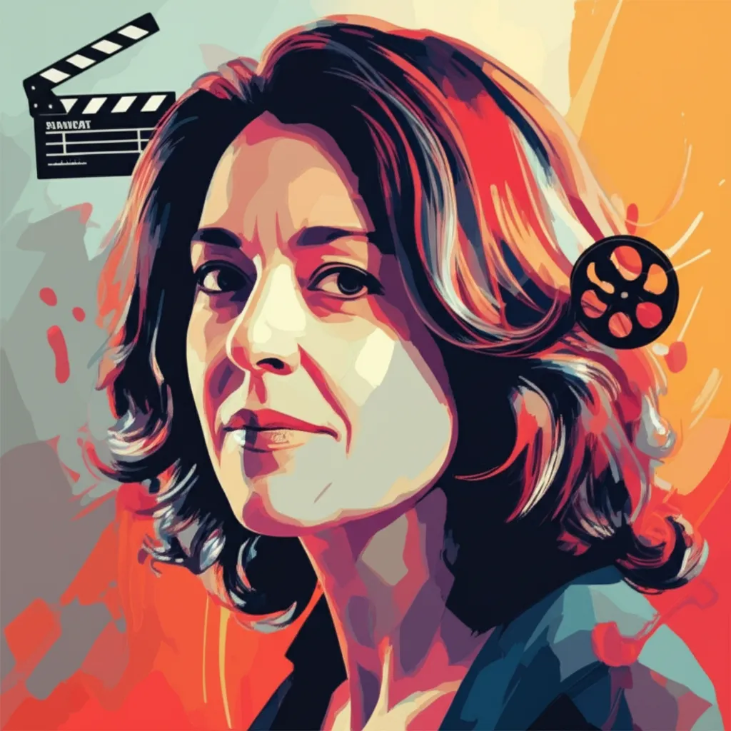 Artistic portrait of Audrey Wells