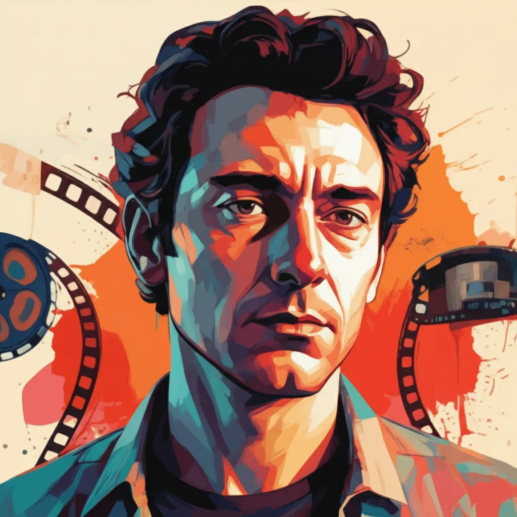 Artistic portrait of Hadi Hajaig