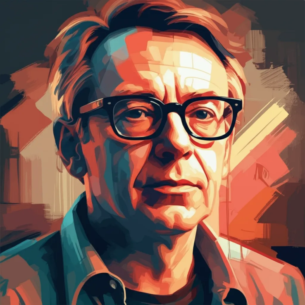 Artistic portrait of Richard Kwietniowski