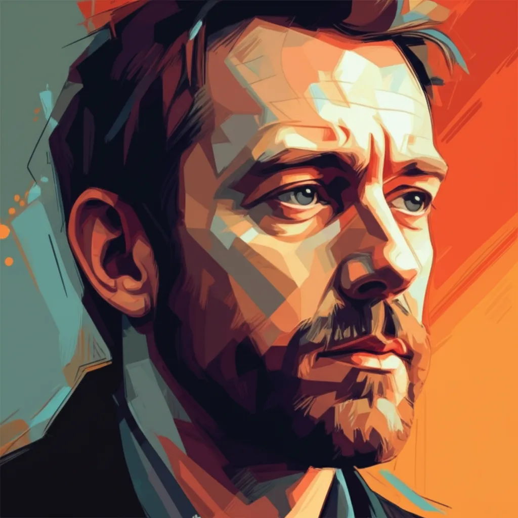Artistic portrait of John Butler