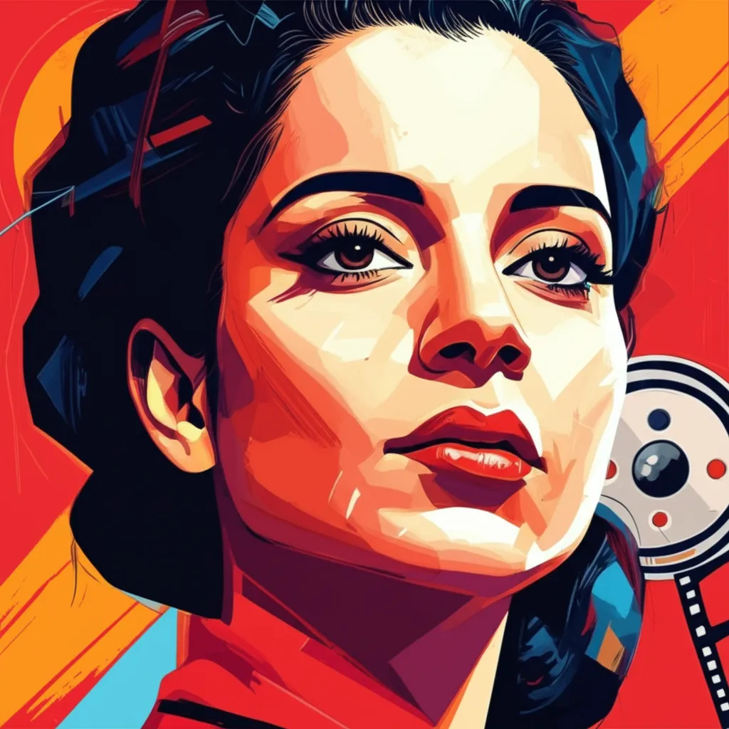 Portrait of Kangana Ranaut