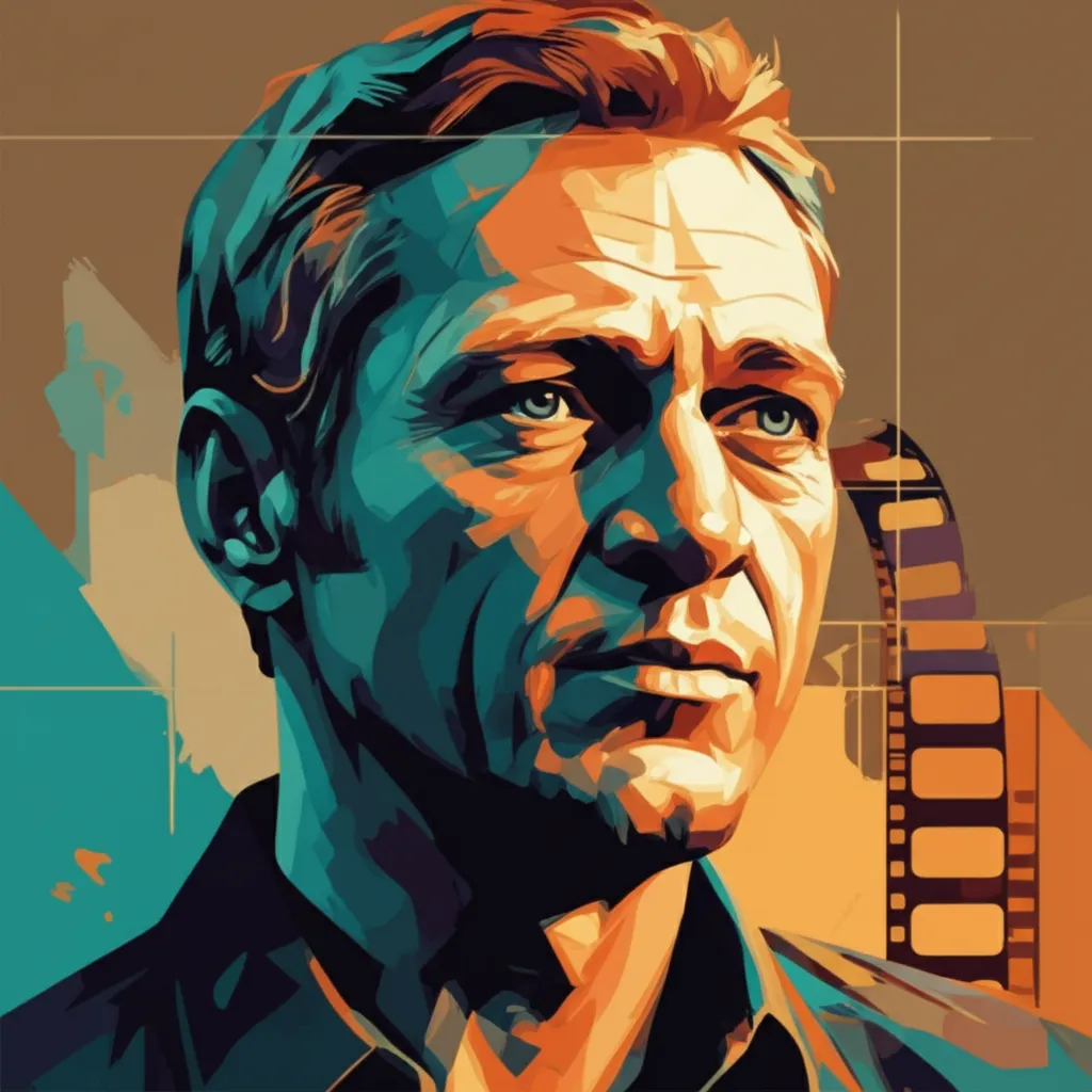 Portrait of Steve McQueen