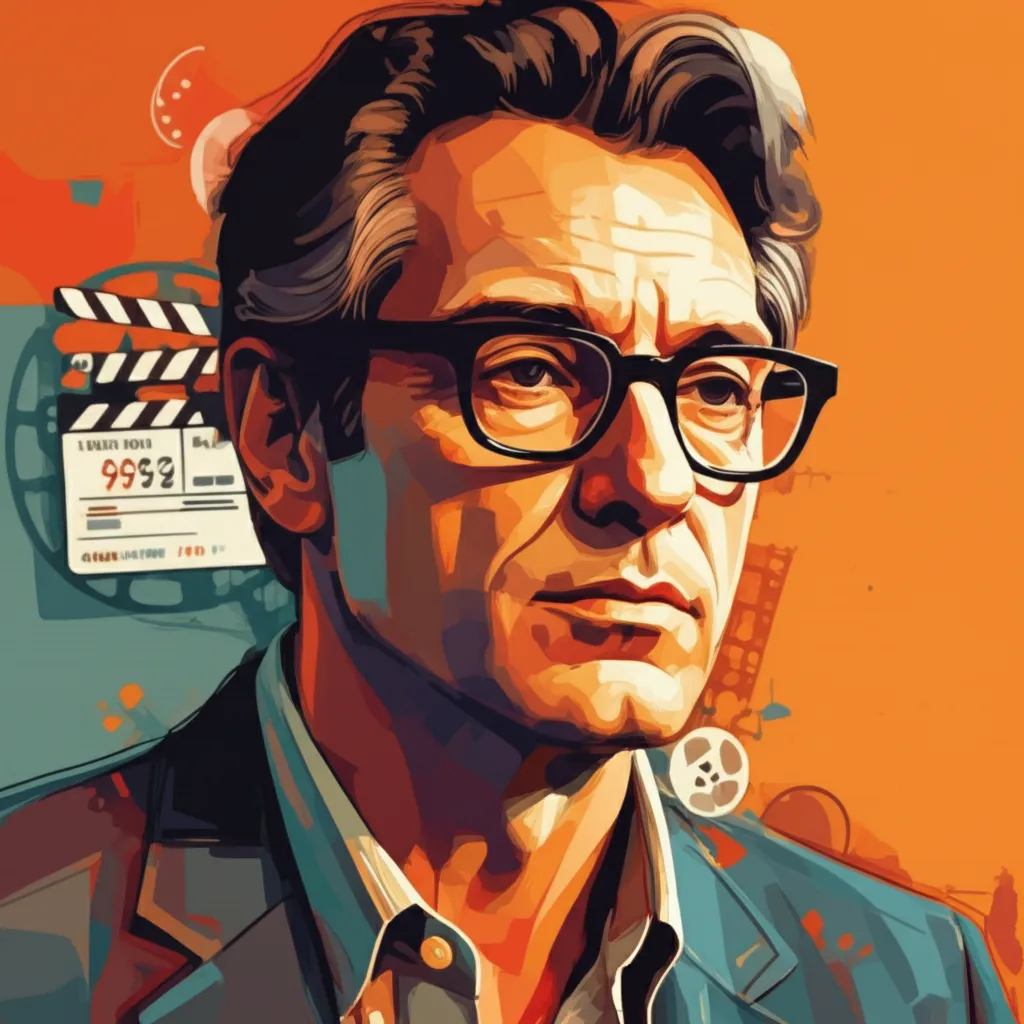 Artistic portrait of Stanley Tucci