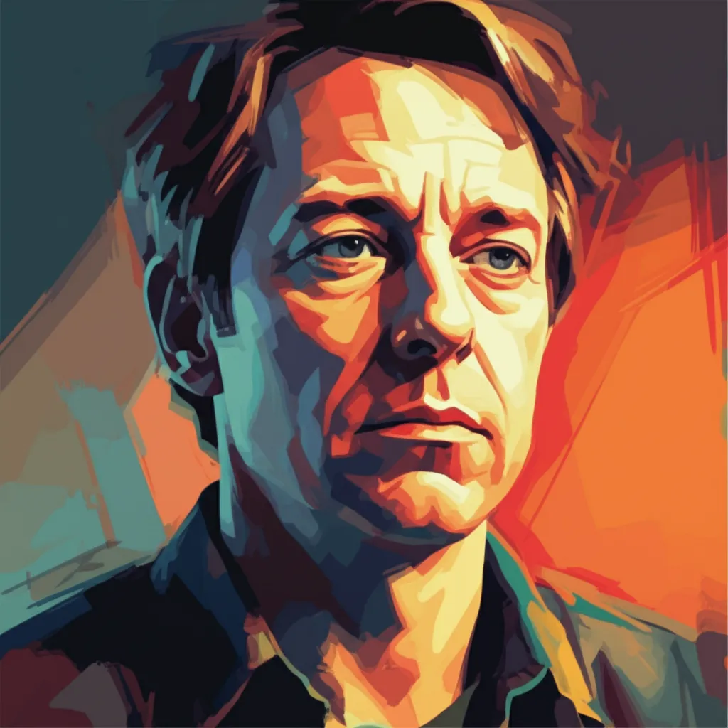 Artistic portrait of Richard Shepard