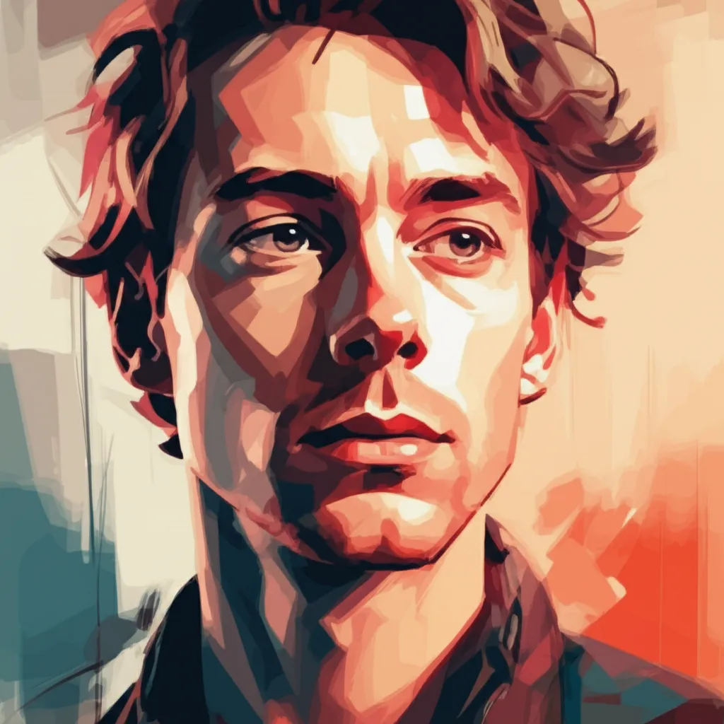 Artistic portrait of J Blakeson
