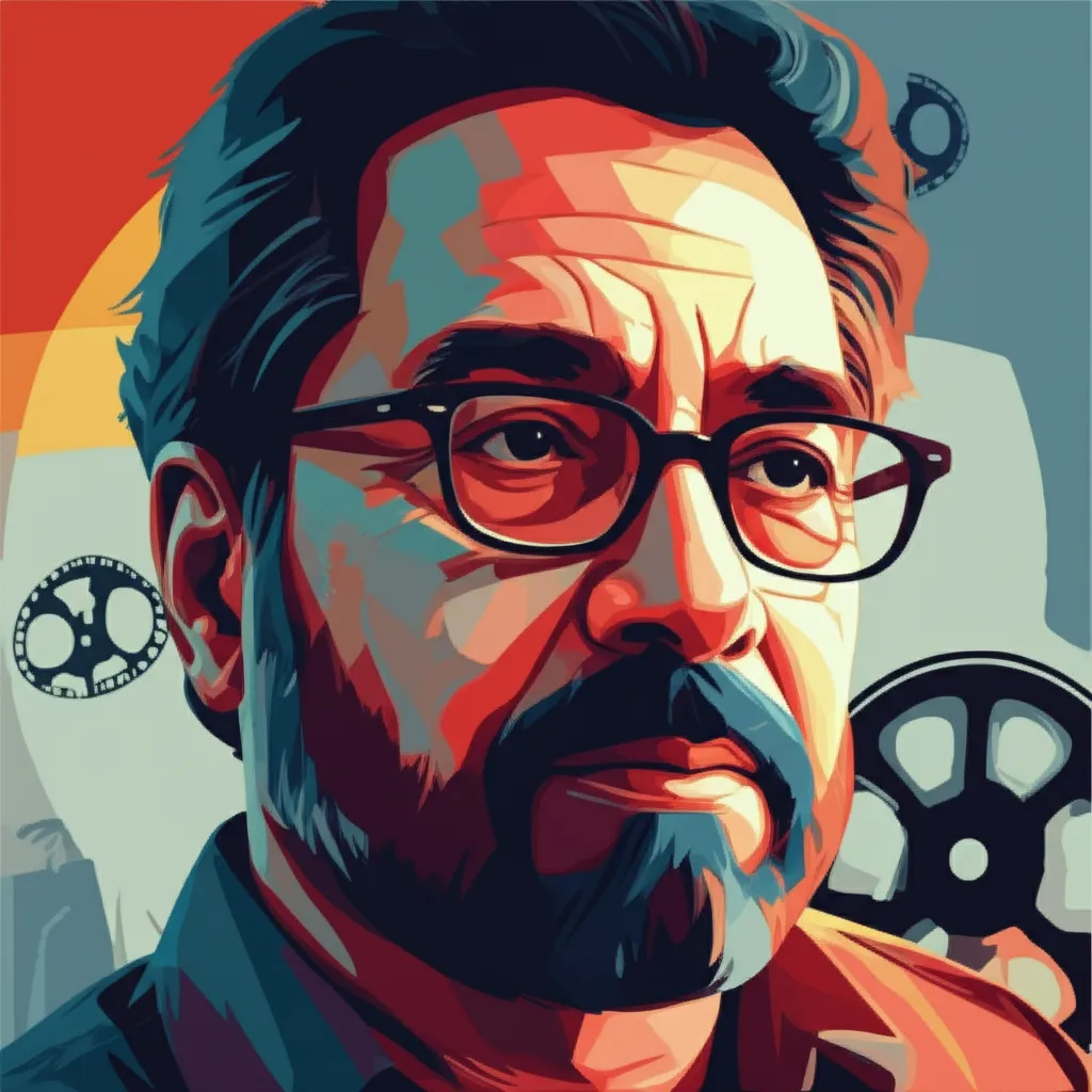 Artistic portrait of Gregory Nava
