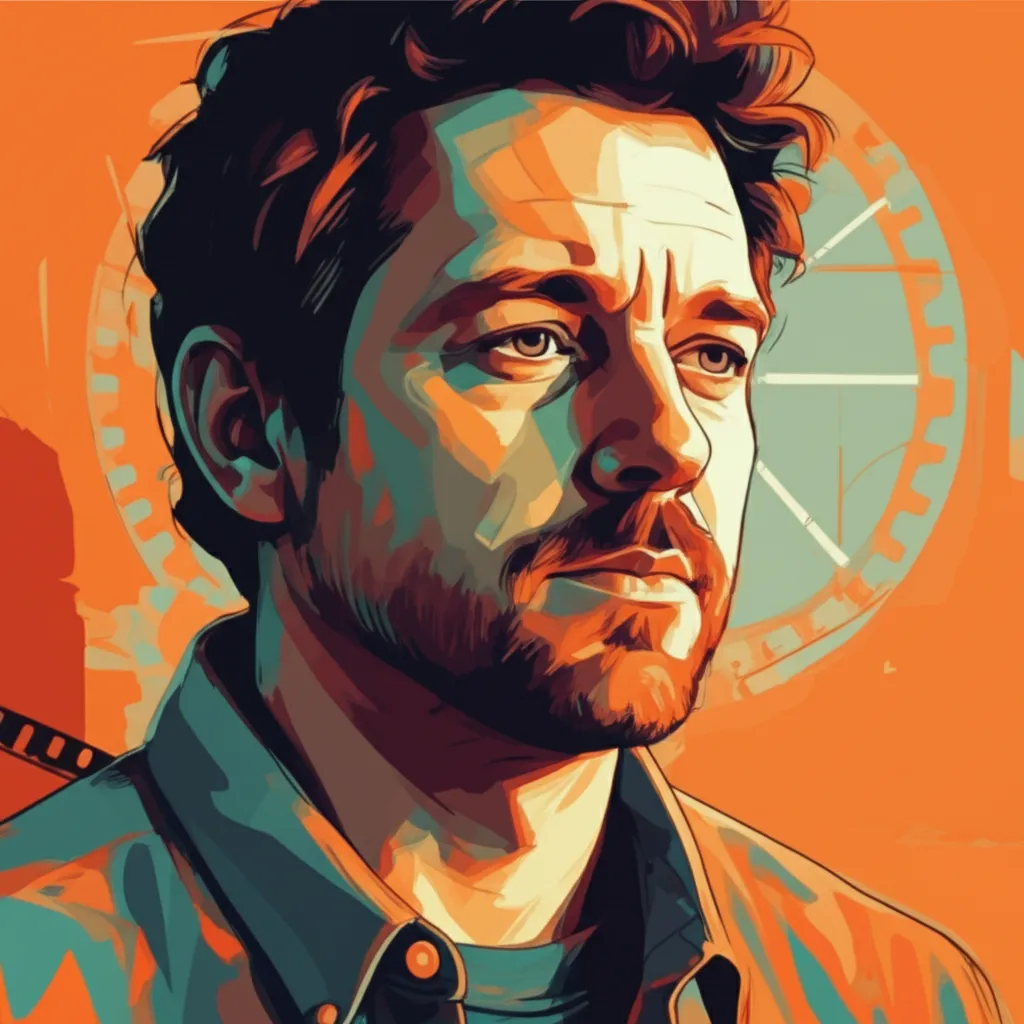 Artistic portrait of Richie Keen