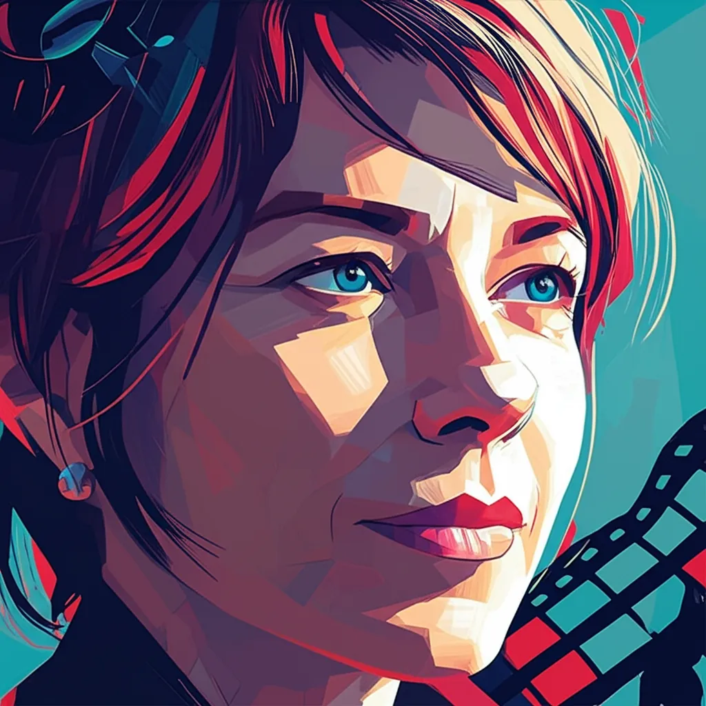 Artistic portrait of Stacy Title