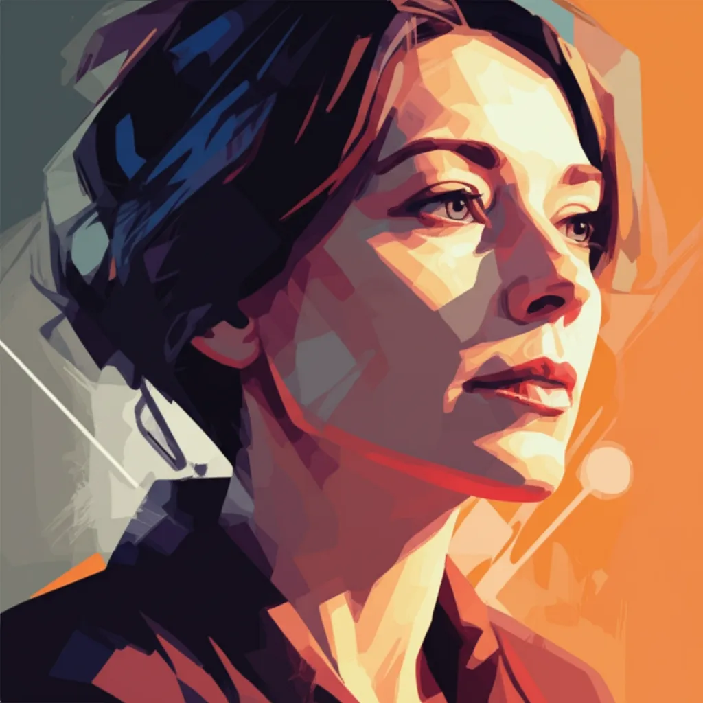 Artistic portrait of Valerie Faris