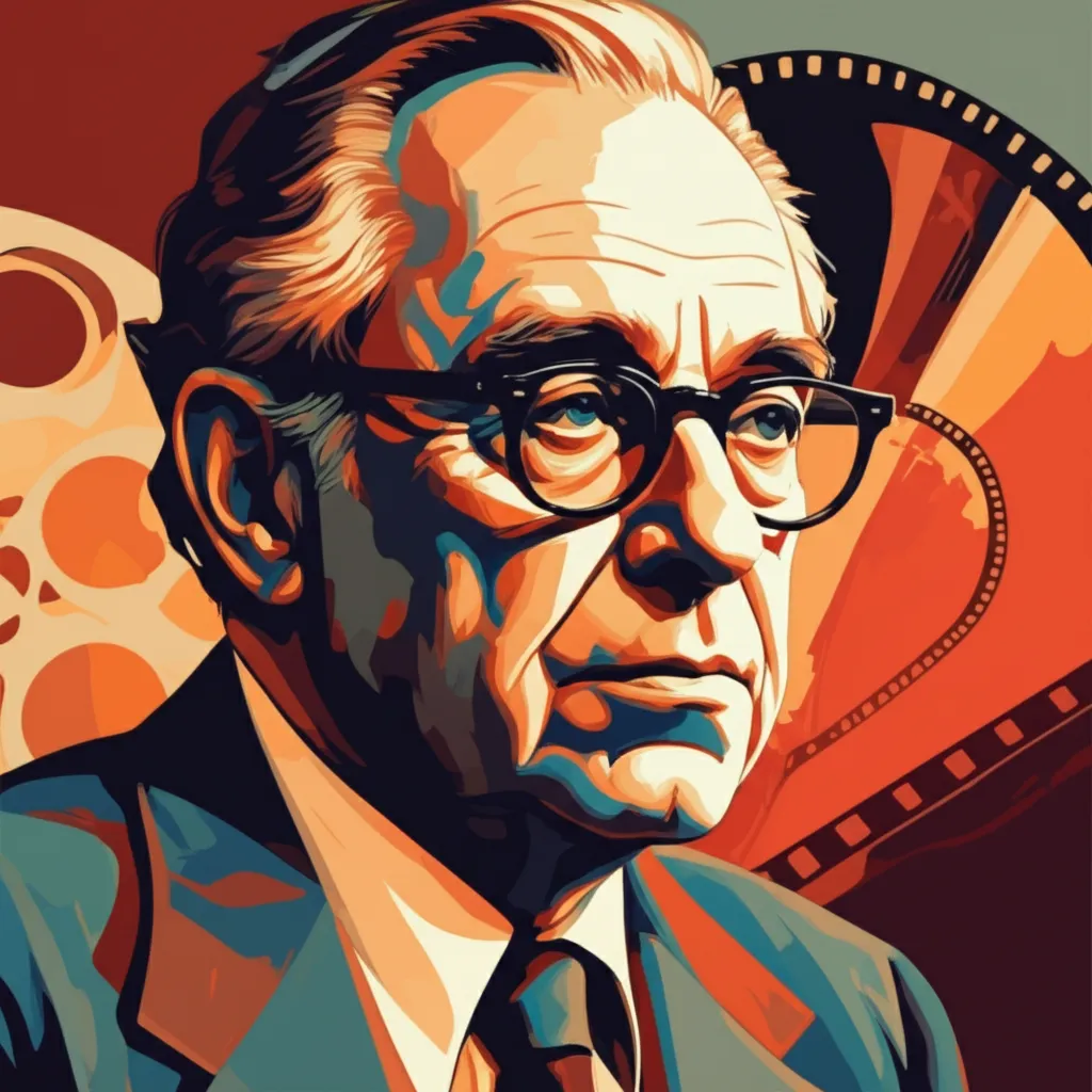 Artistic portrait of Richard Fleischer