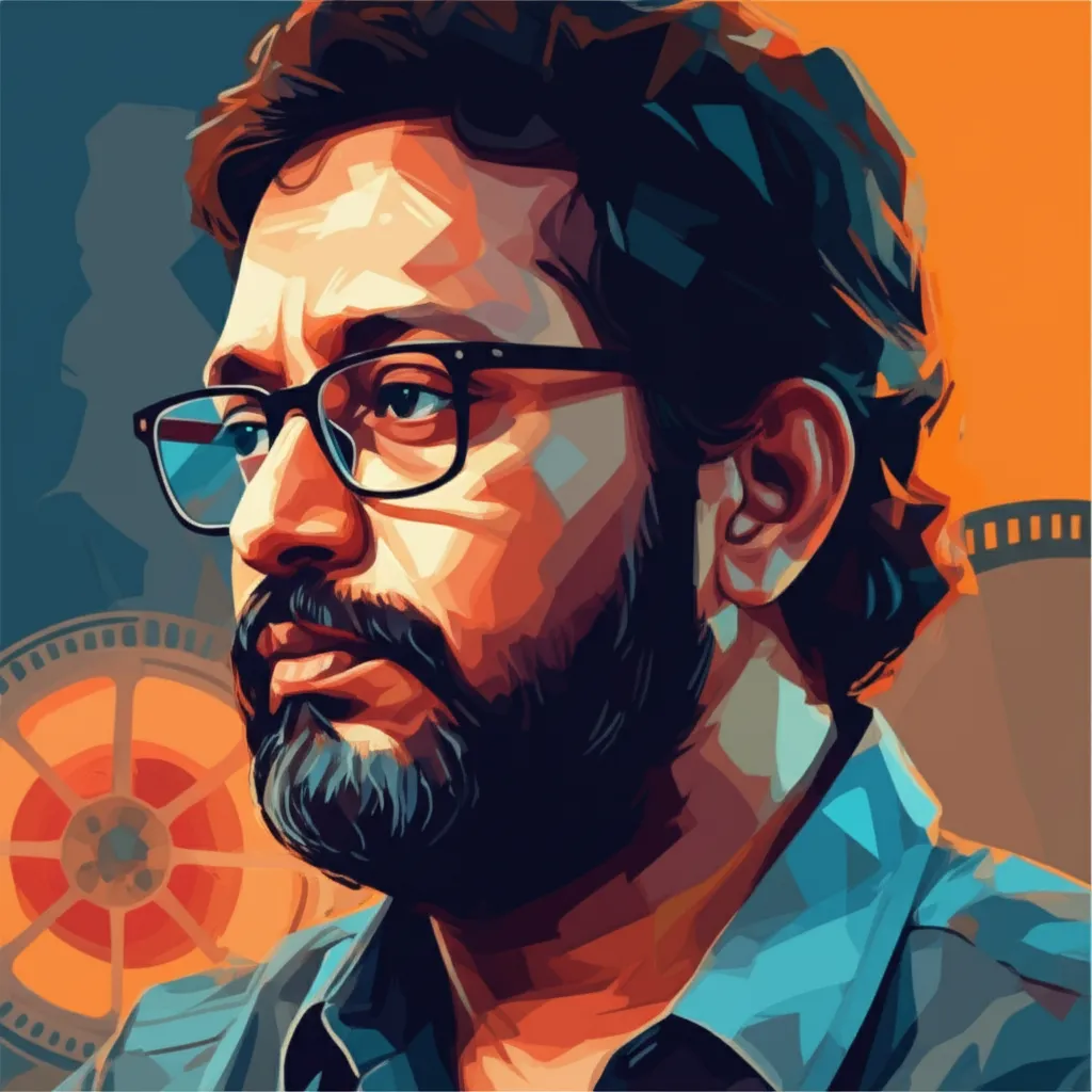 Artistic portrait of Dileesh Pothan