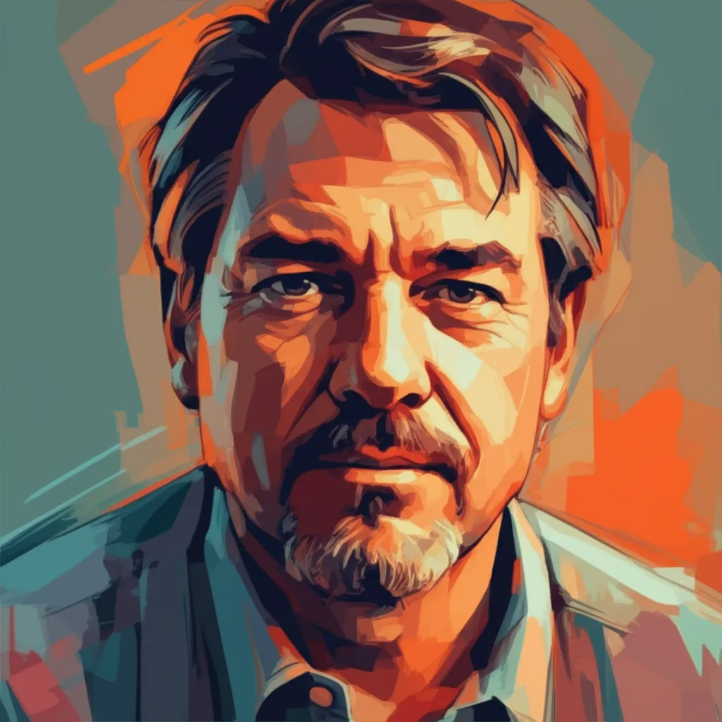Artistic portrait of Duwayne Dunham