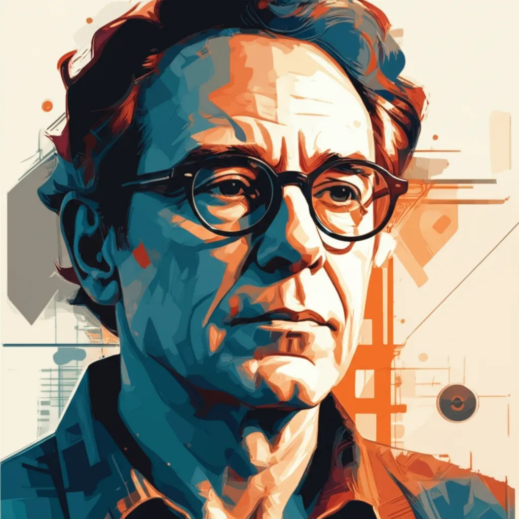 Artistic portrait of Robert Lieberman