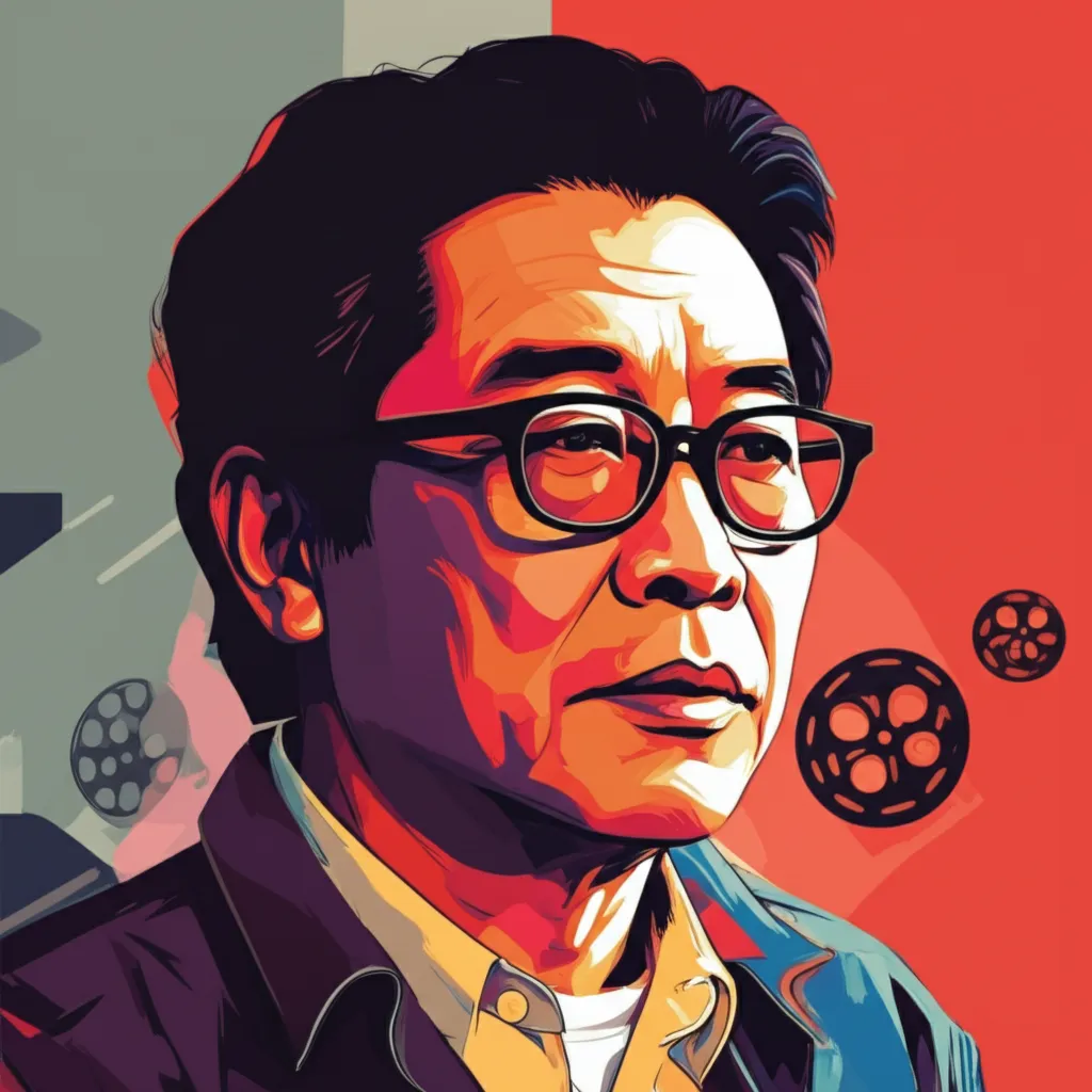 Artistic portrait of Jing Wong