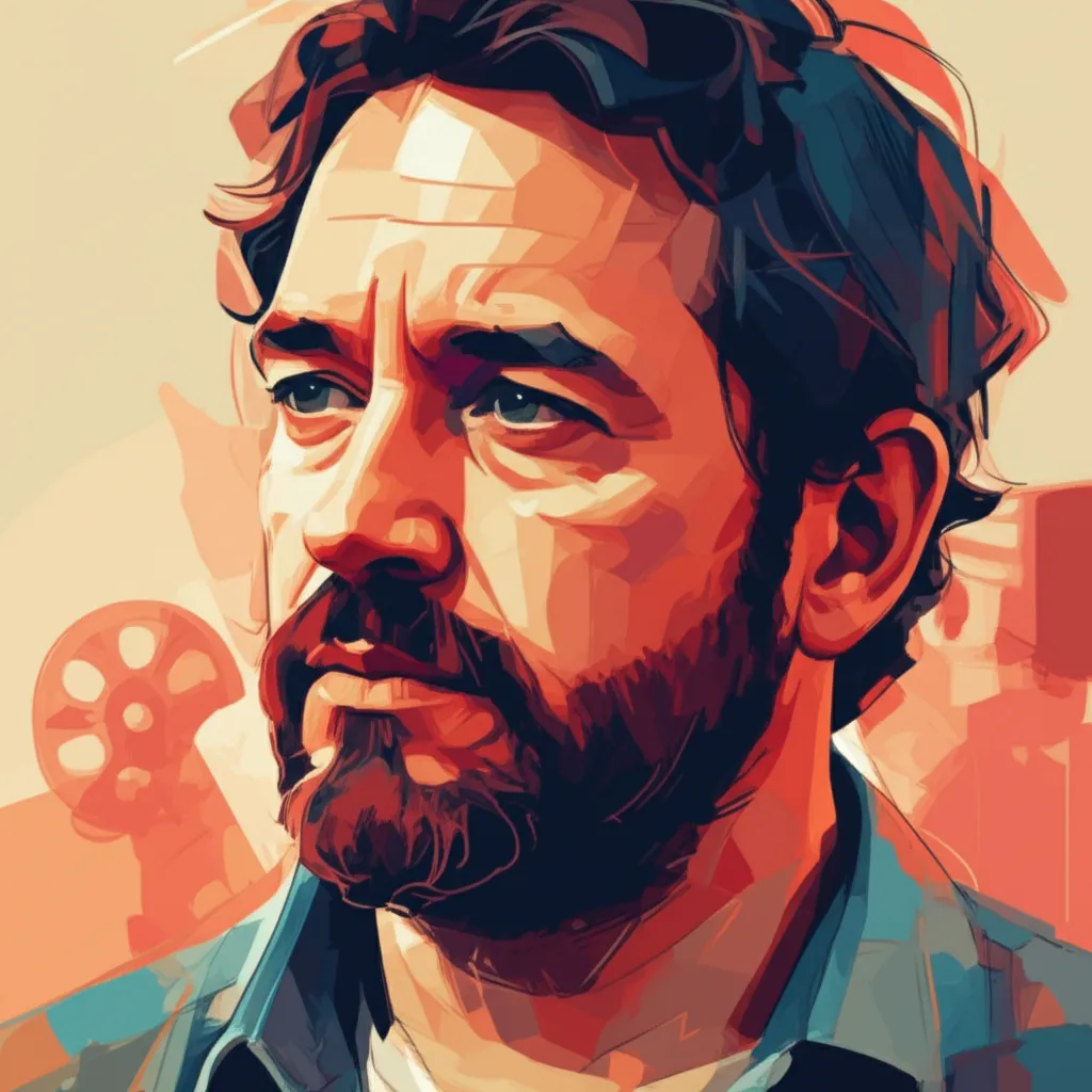 Artistic portrait of Fernando Coimbra
