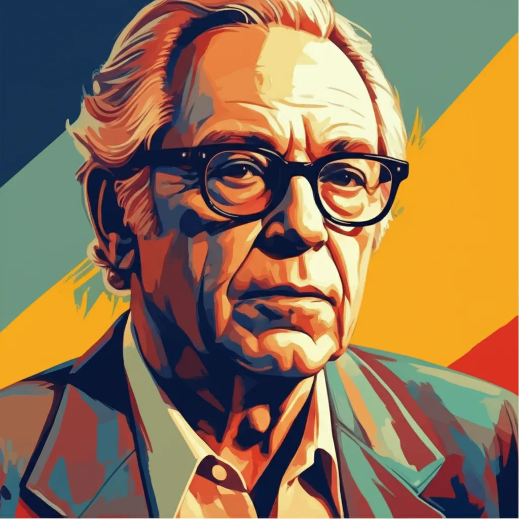 Artistic portrait of Lee H. Katzin