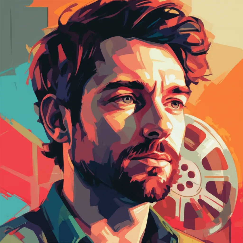 Artistic portrait of Adam Kassen