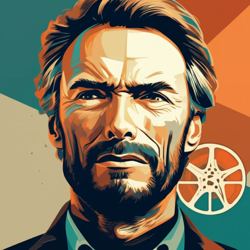 Portrait of Clint Eastwood