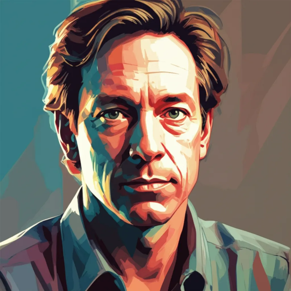 Artistic portrait of Jonathan Baker