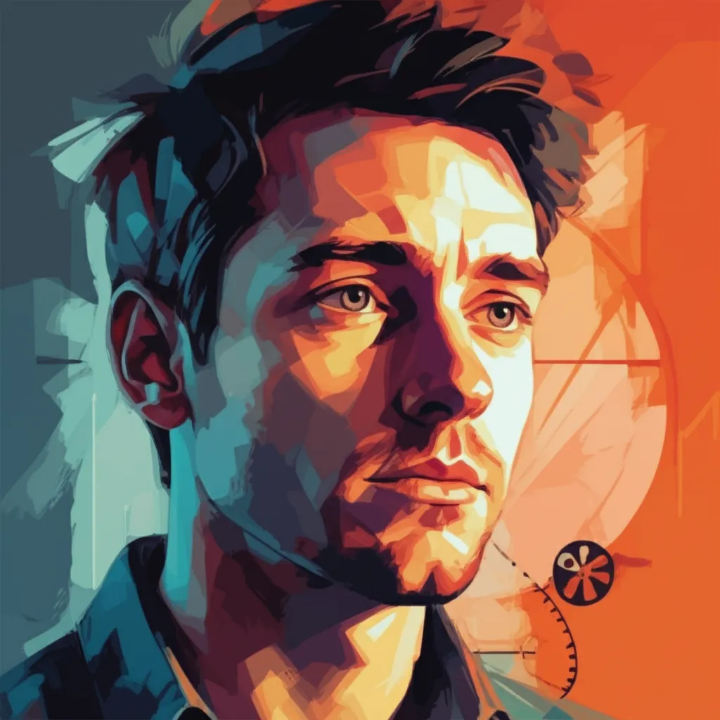 Artistic portrait of Luke Snellin