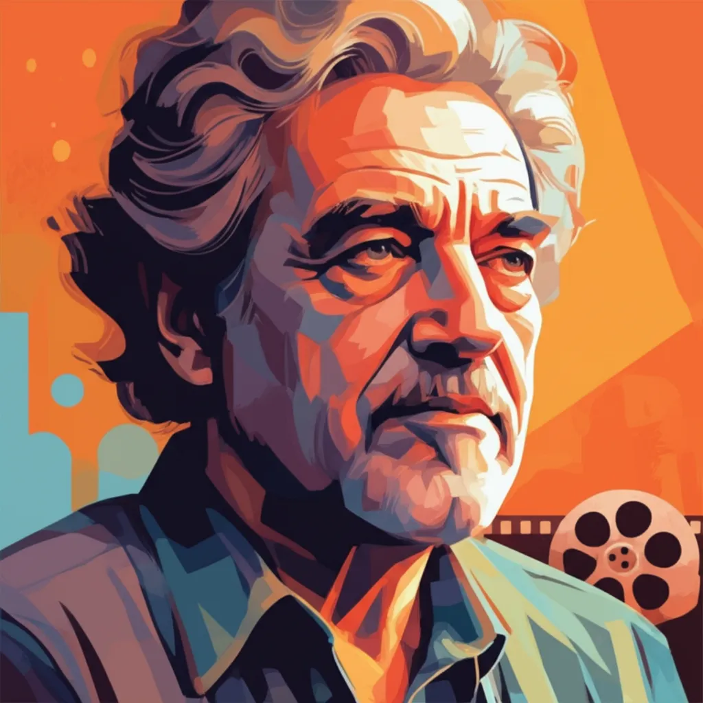 Artistic portrait of Radu Mihaileanu