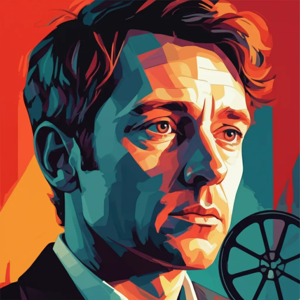Artistic portrait of Rupert Goold