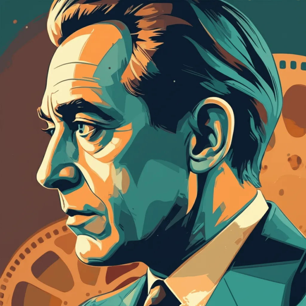 Artistic portrait of Sidney Franklin