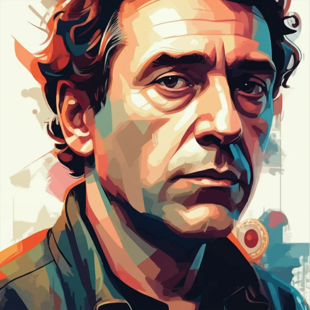 Artistic portrait of Olivier Dahan