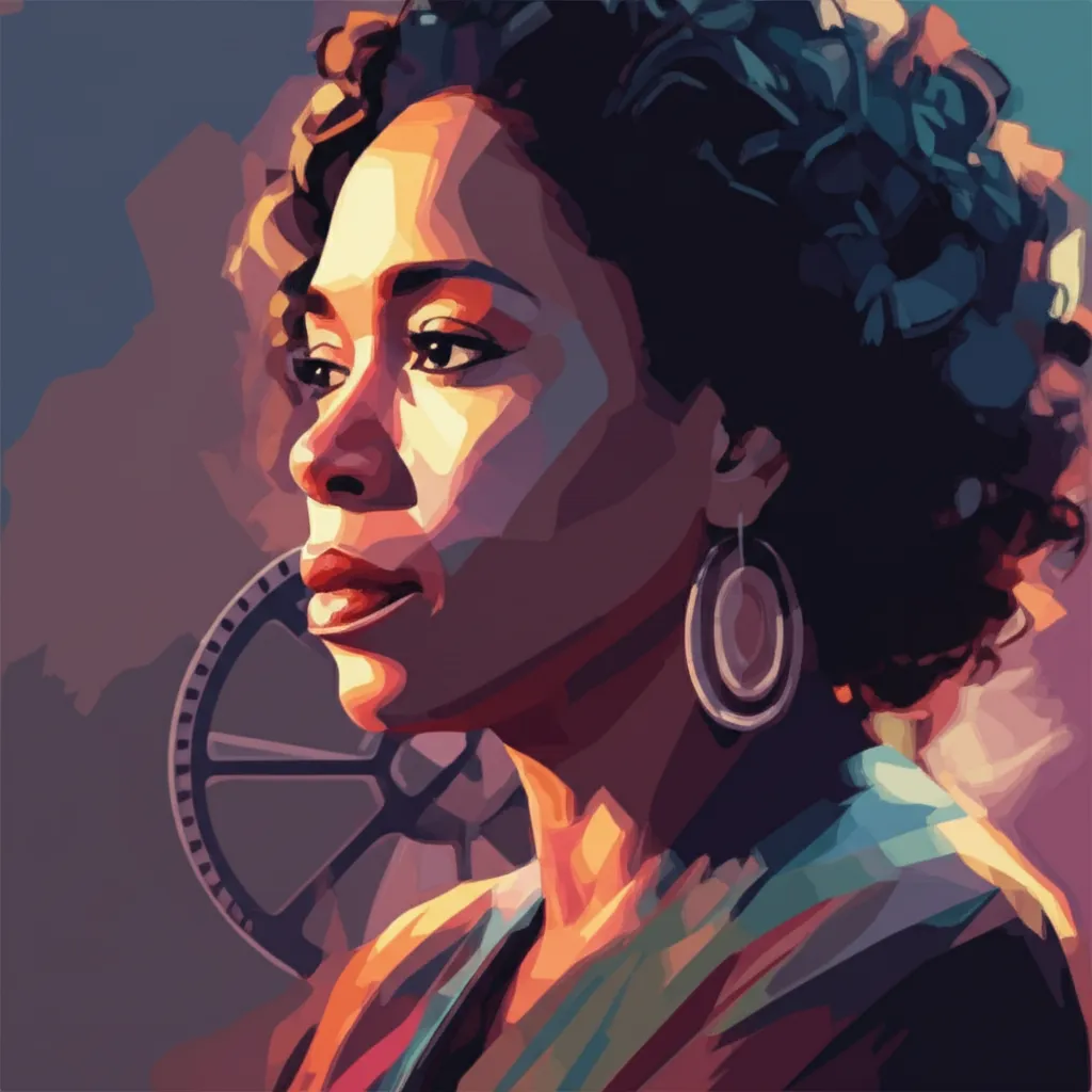 Artistic portrait of Kasi Lemmons