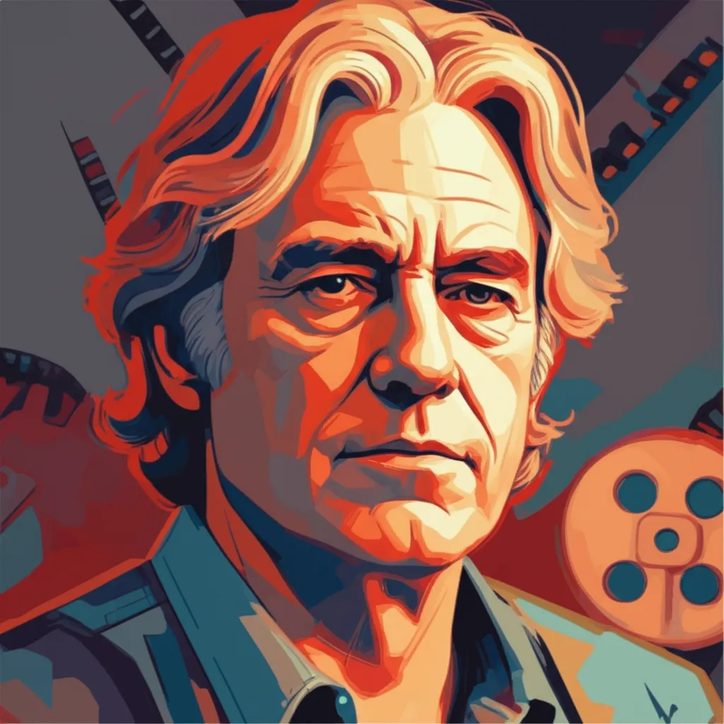 Artistic portrait of John Sayles