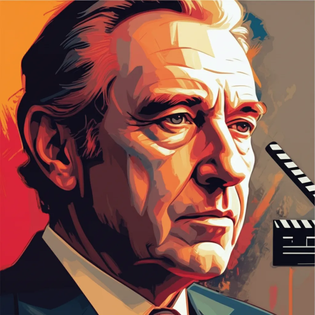 Artistic portrait of Franc Roddam