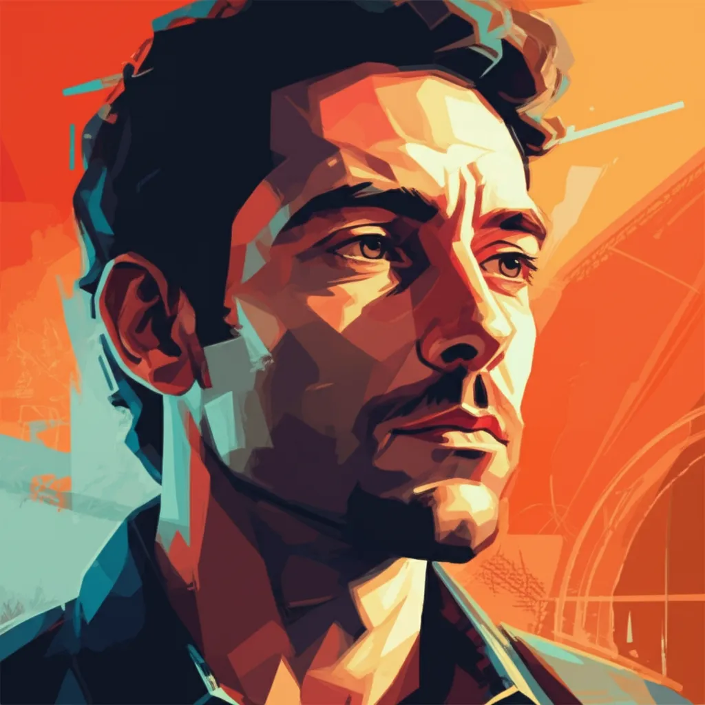 Artistic portrait of Brin Hill