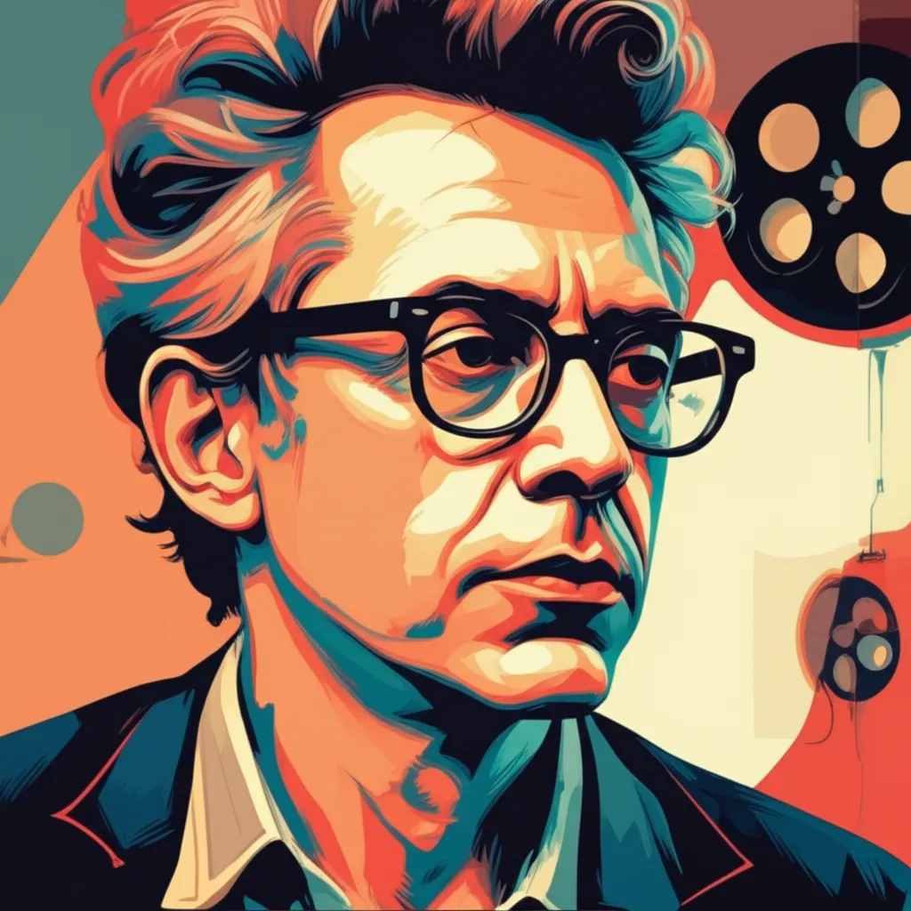 Artistic portrait of Jim Jarmusch