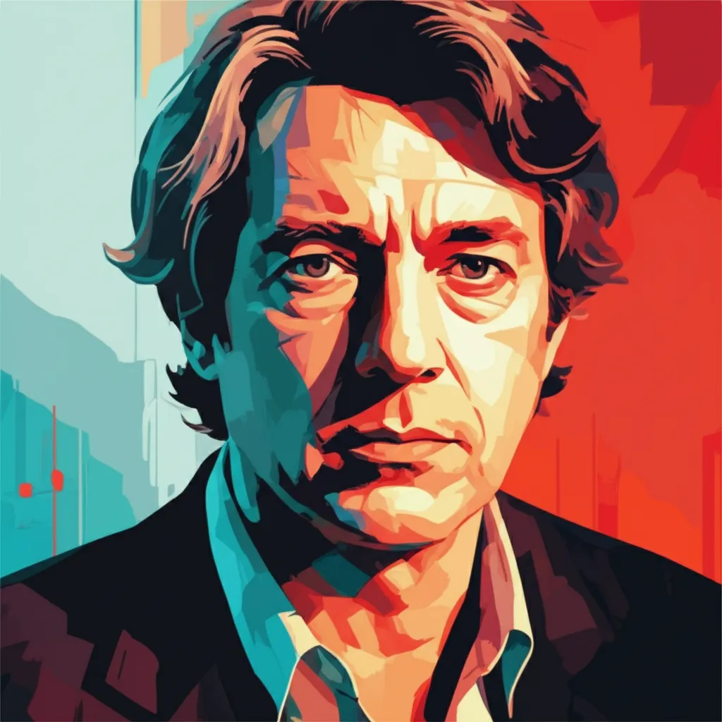 Artistic portrait of Bernard Rose