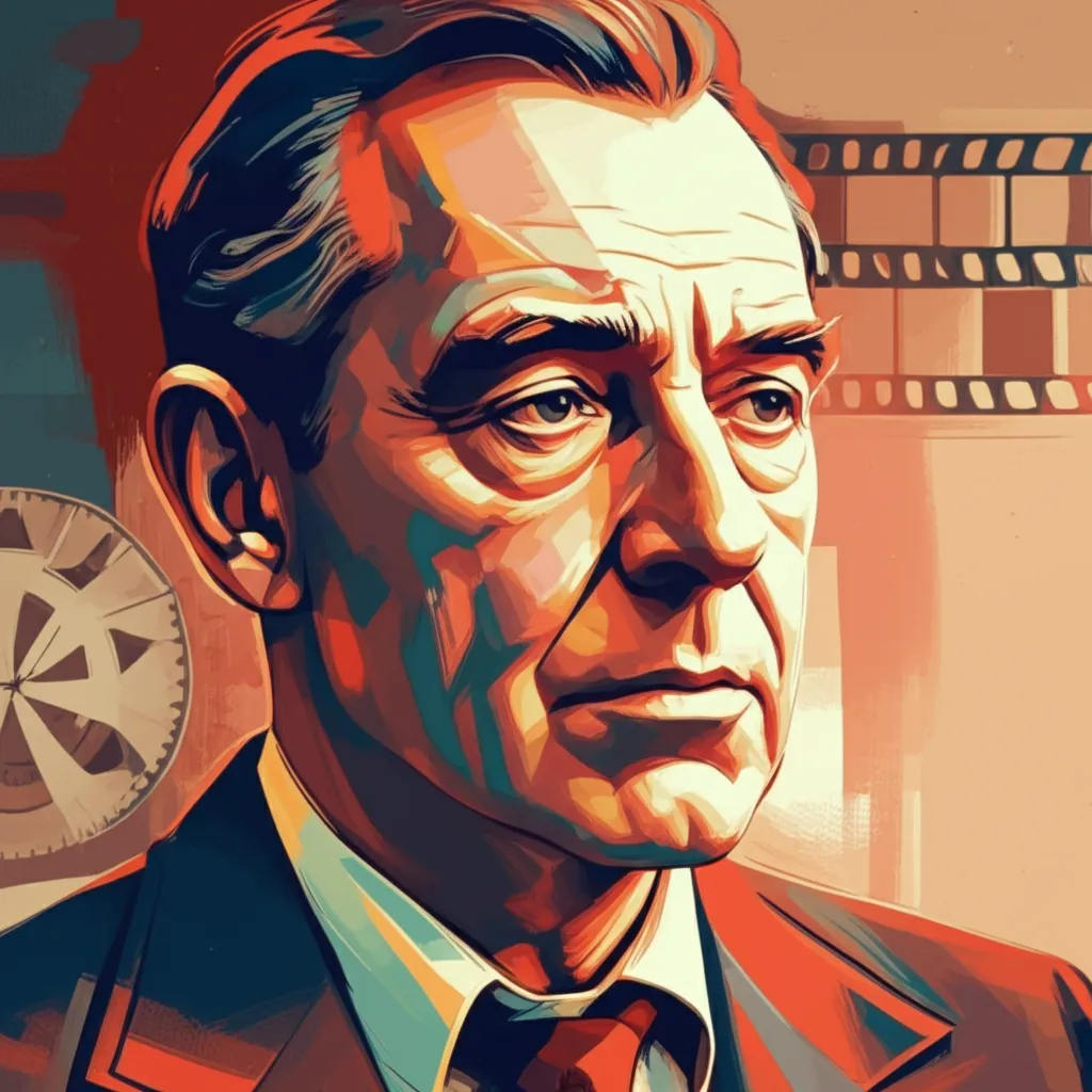 Artistic portrait of Robert Stevenson