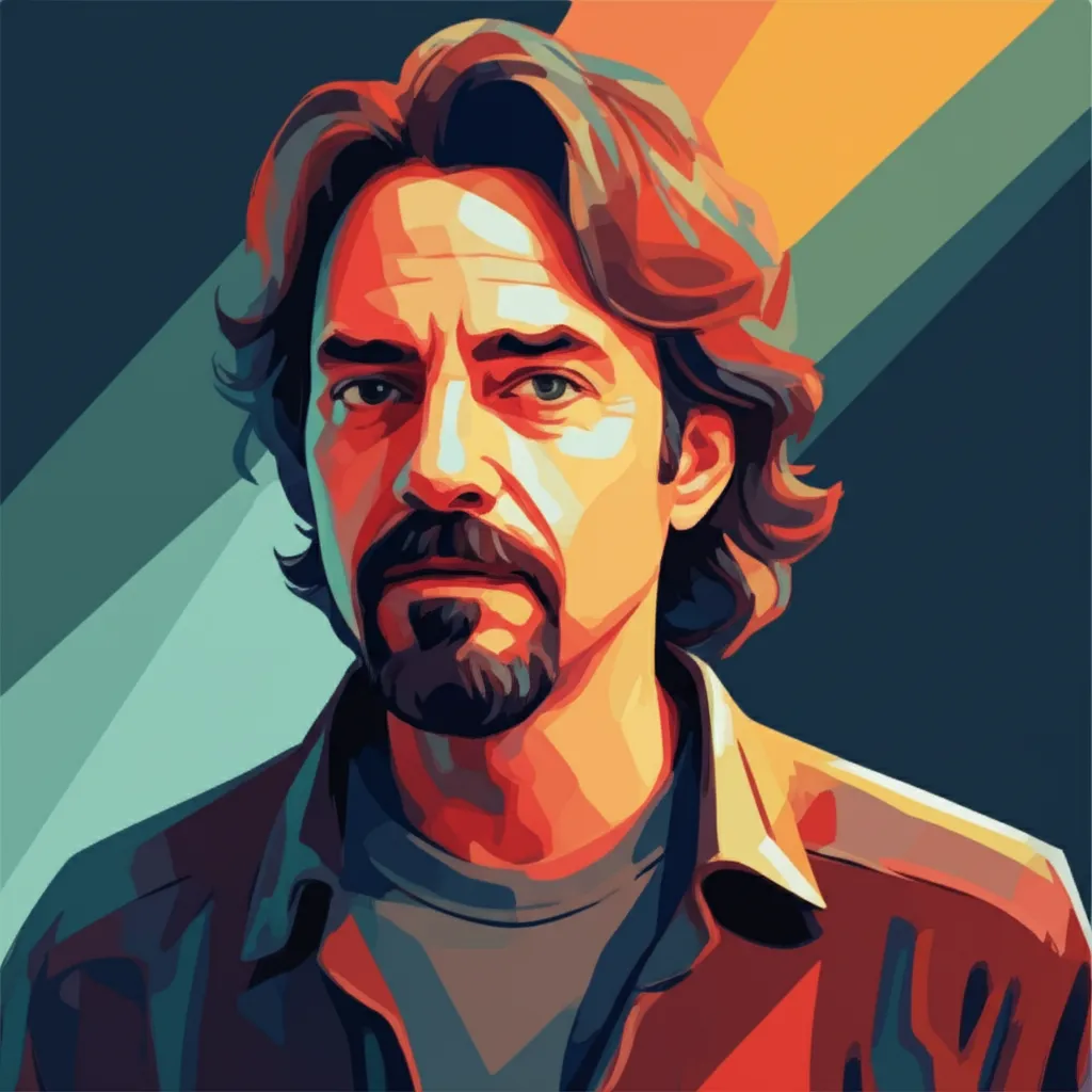 Artistic portrait of Pat Proft