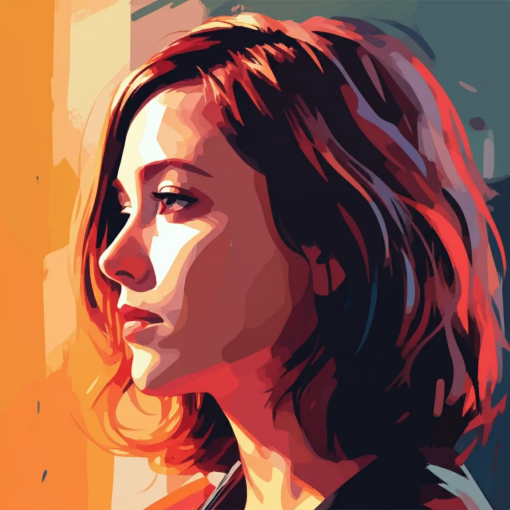 Artistic portrait of Clea DuVall