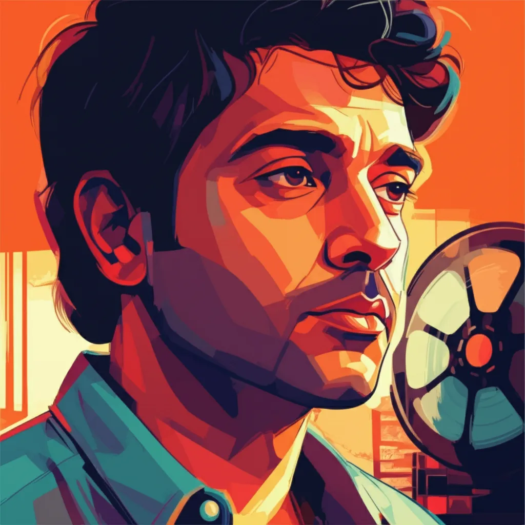 Artistic portrait of Saket Chaudhary