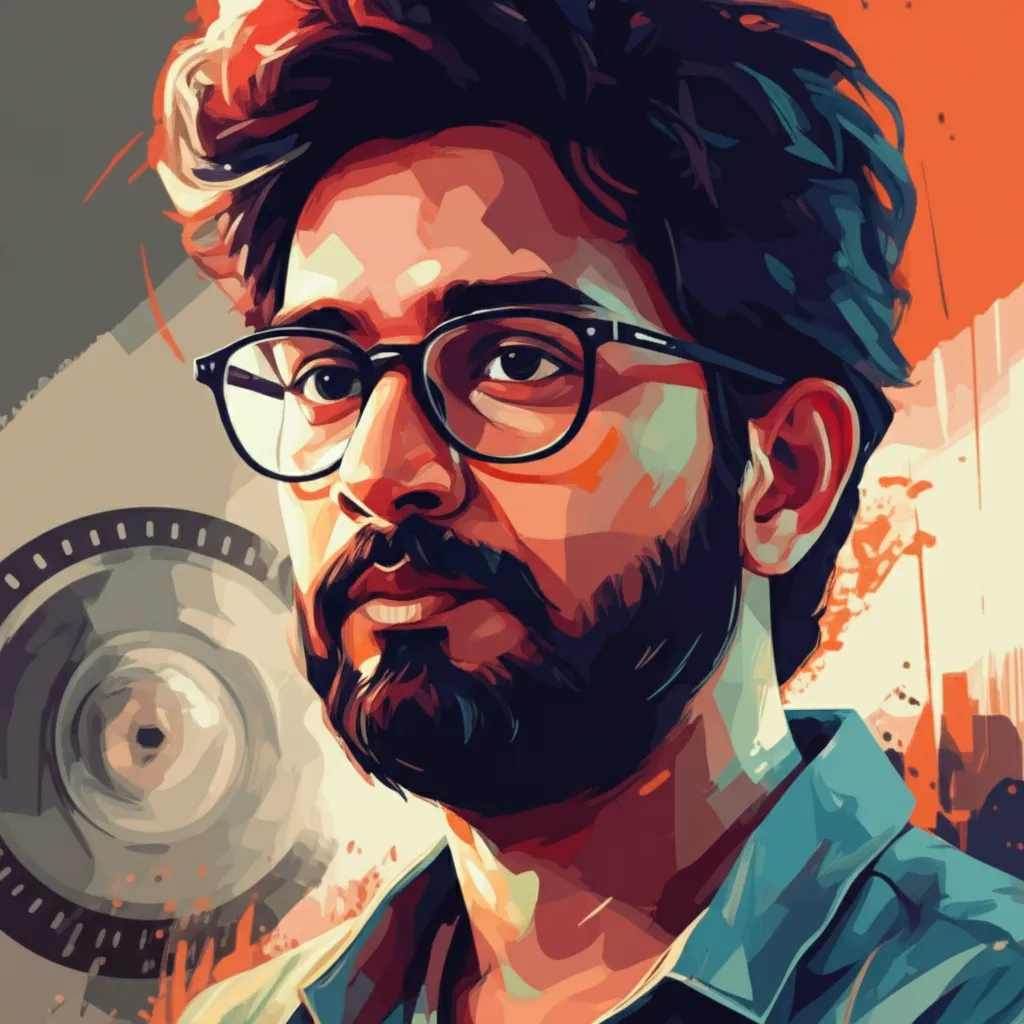 Artistic portrait of Swaroop Rsj