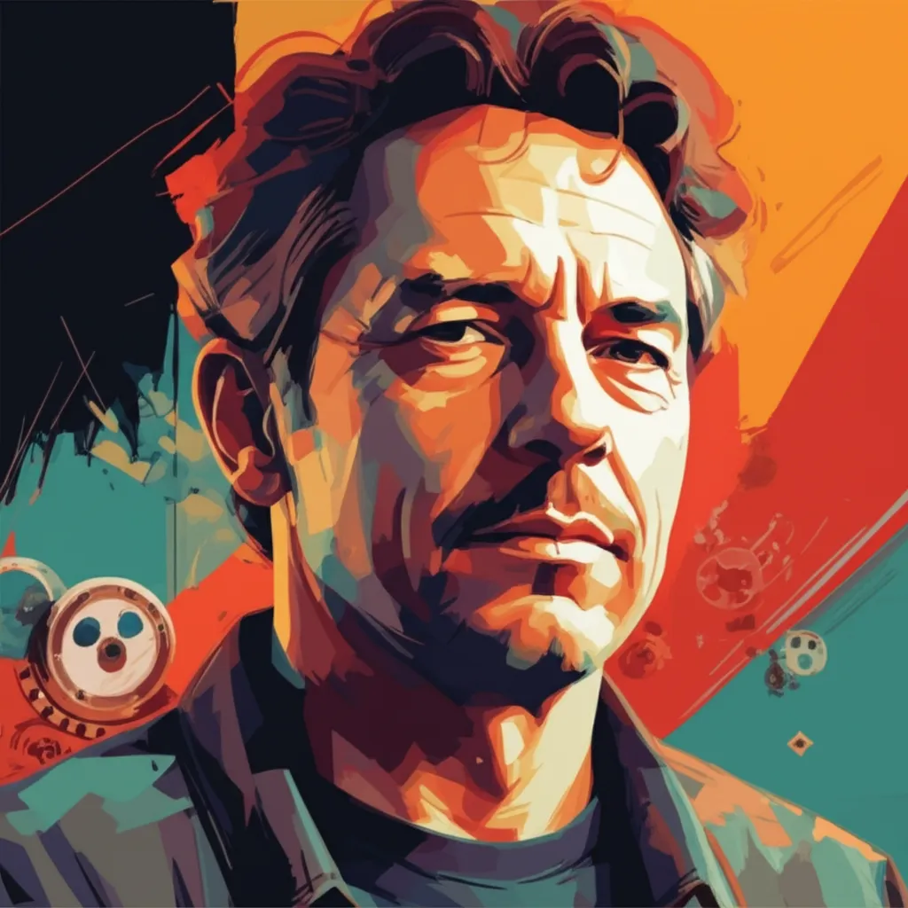 Artistic portrait of Joe Chappelle