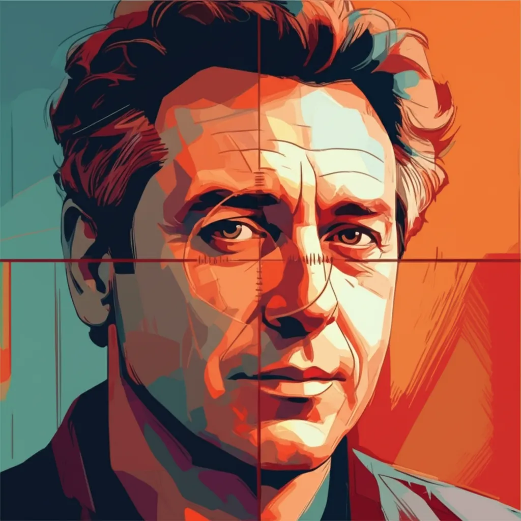 Artistic portrait of Rand Ravich