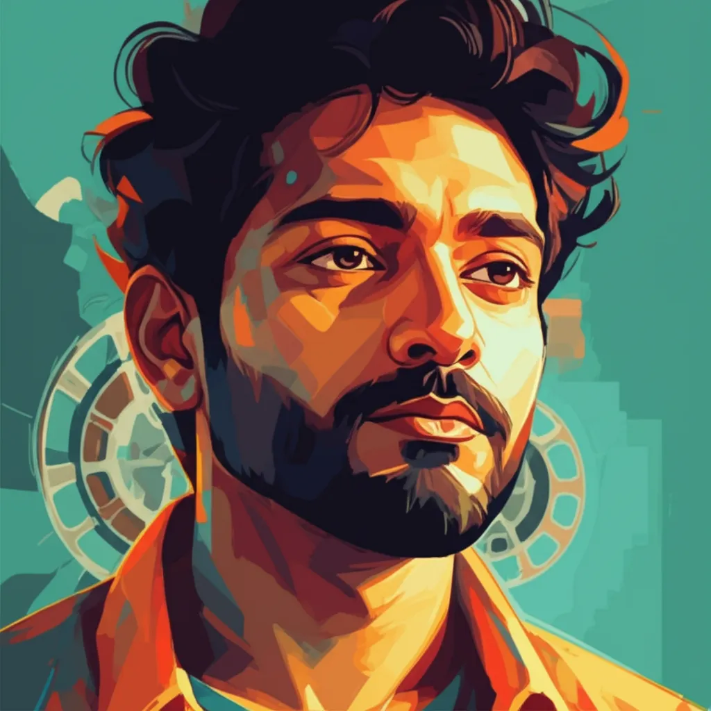 Artistic portrait of Aasmaan Bhardwaj