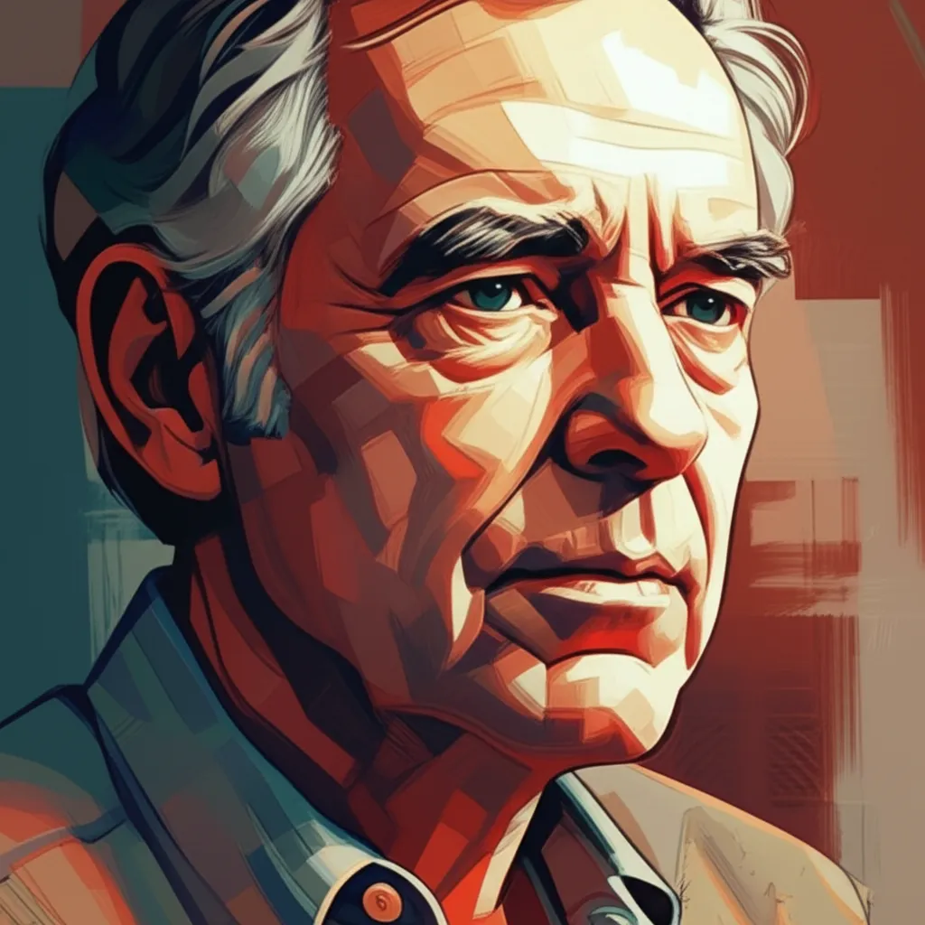 Artistic portrait of Richard T. Heffron