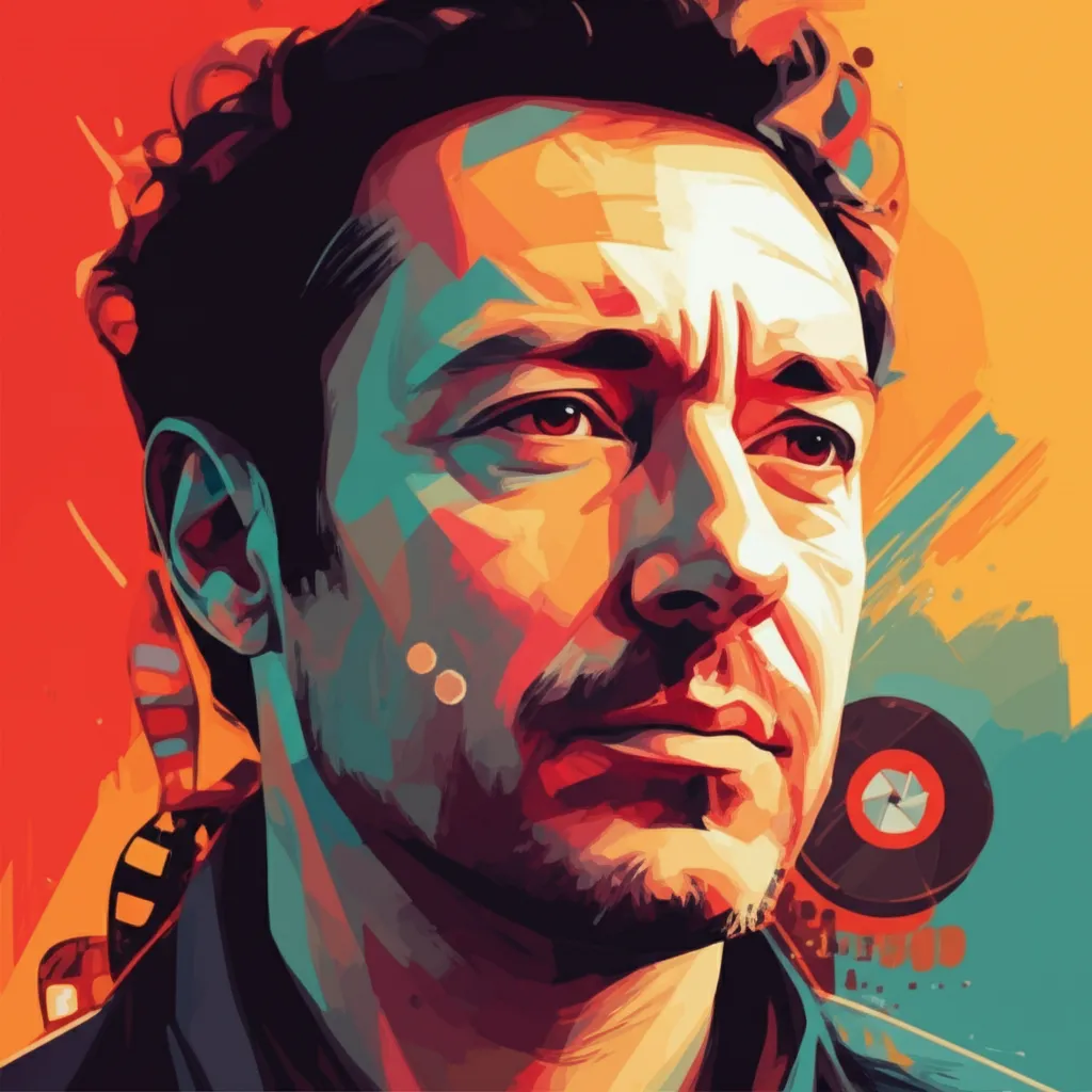 Artistic portrait of Adrian Vitoria